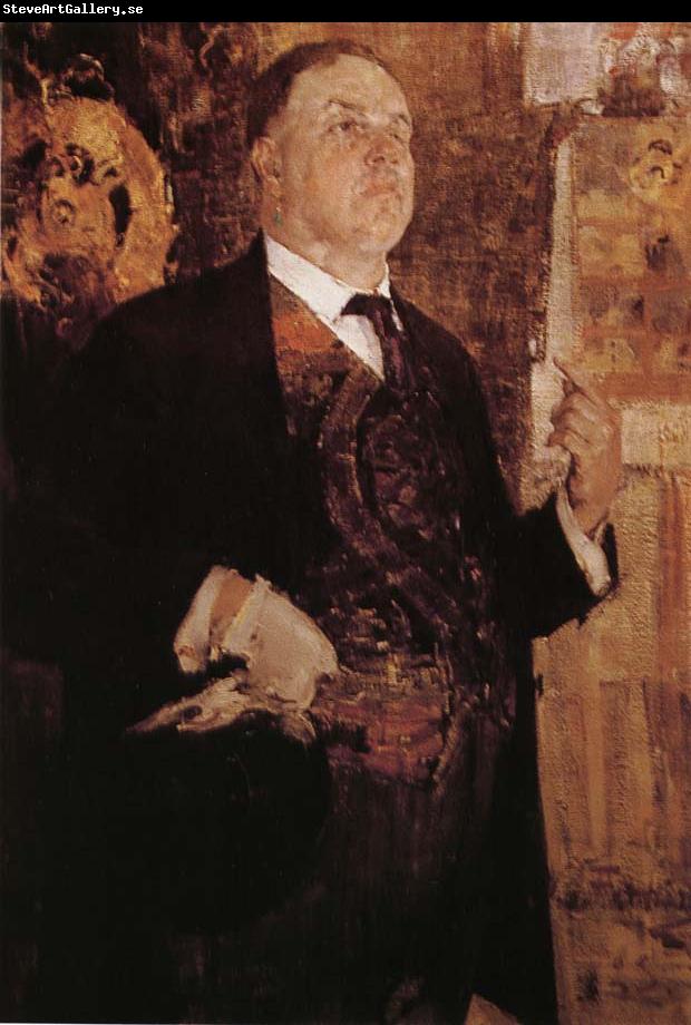 Nikolay Fechin Portrait of Buerlinc